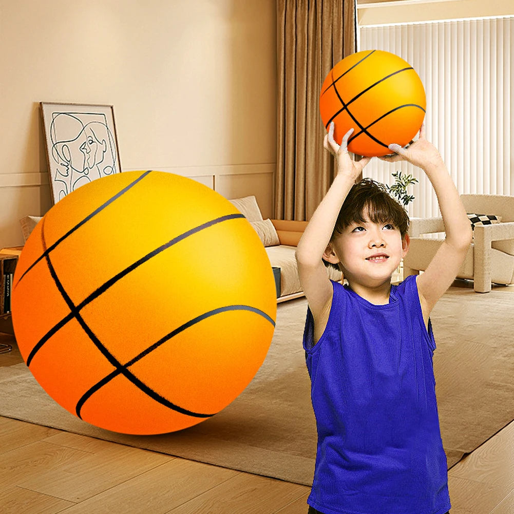 Air Bounce Basketball High-Resilience Bouncing Recreation Ball Lightweight 3/5/7 for Various Indoor Activities