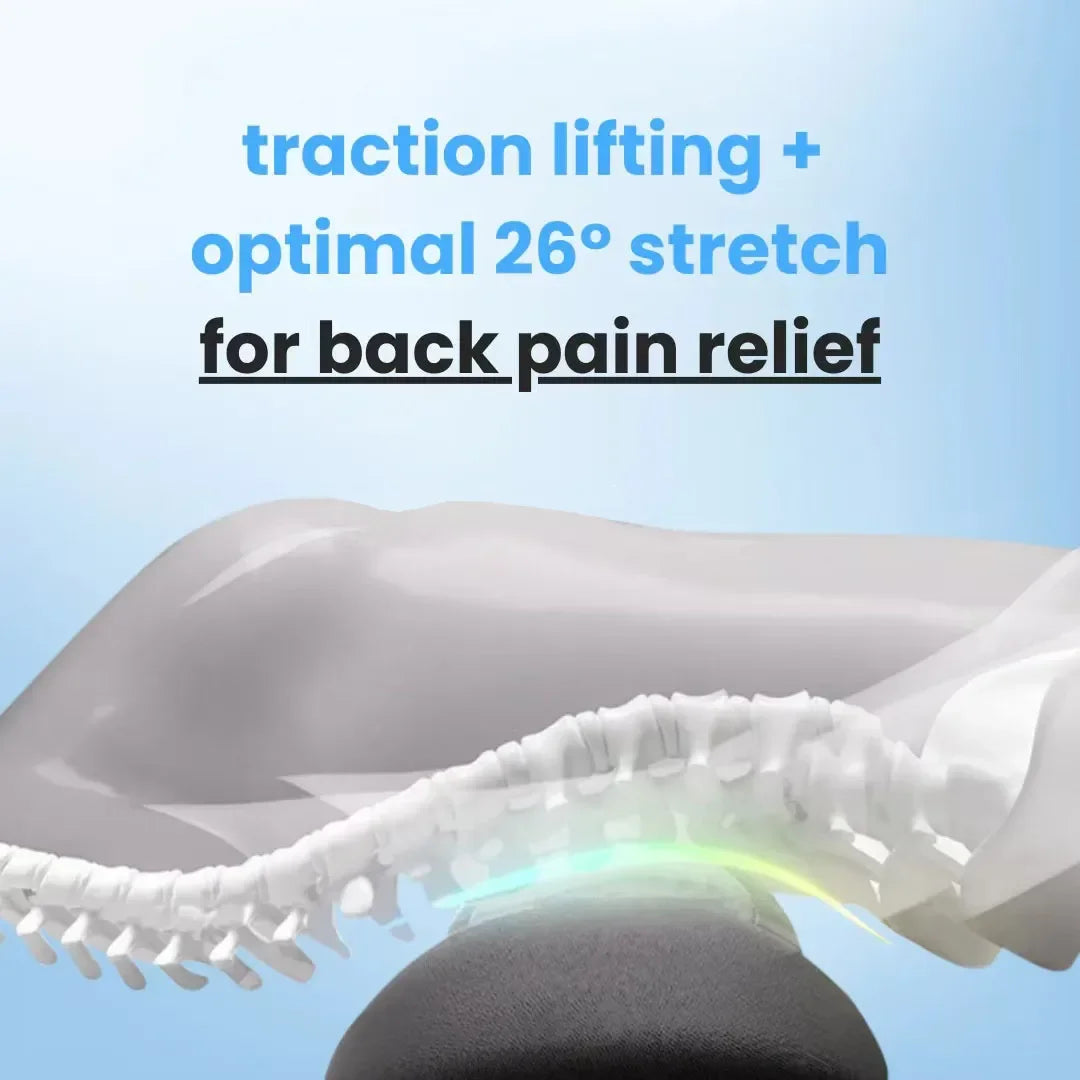 Okayso 3-in-1 Back Massager Waist Pillow Bed Sleeping Waist Protection Pad Electric Massage Lying Flat Waist Pain Waist Massager