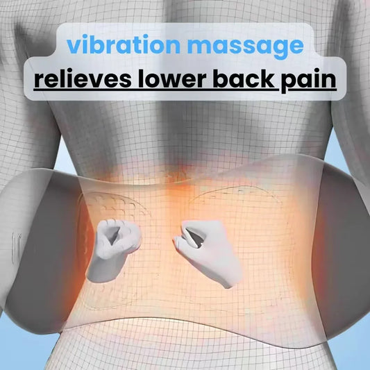 Okayso 3-in-1 Back Massager Waist Pillow Bed Sleeping Waist Protection Pad Electric Massage Lying Flat Waist Pain Waist Massager