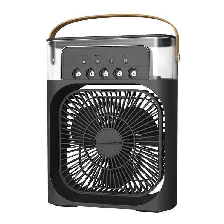 Portable 3 In 1 Fan AIr Conditioner Household Small Air Cooler LED Night Lights Humidifier Air Adjustment Home Fans Dropshipping