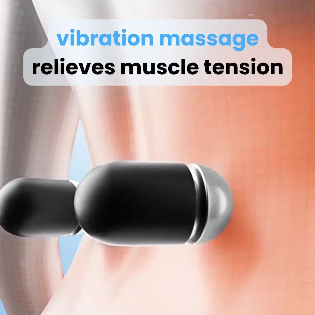 Okayso 3-in-1 Back Massager Waist Pillow Bed Sleeping Waist Protection Pad Electric Massage Lying Flat Waist Pain Waist Massager